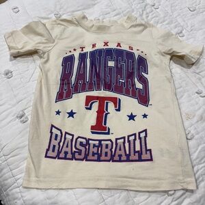 Genuine Merchandise Cream Texas Rangers Kids Tee